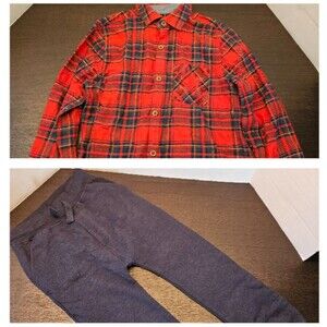 Next Brand Kids Flannel and Pants 6 - 7 Years